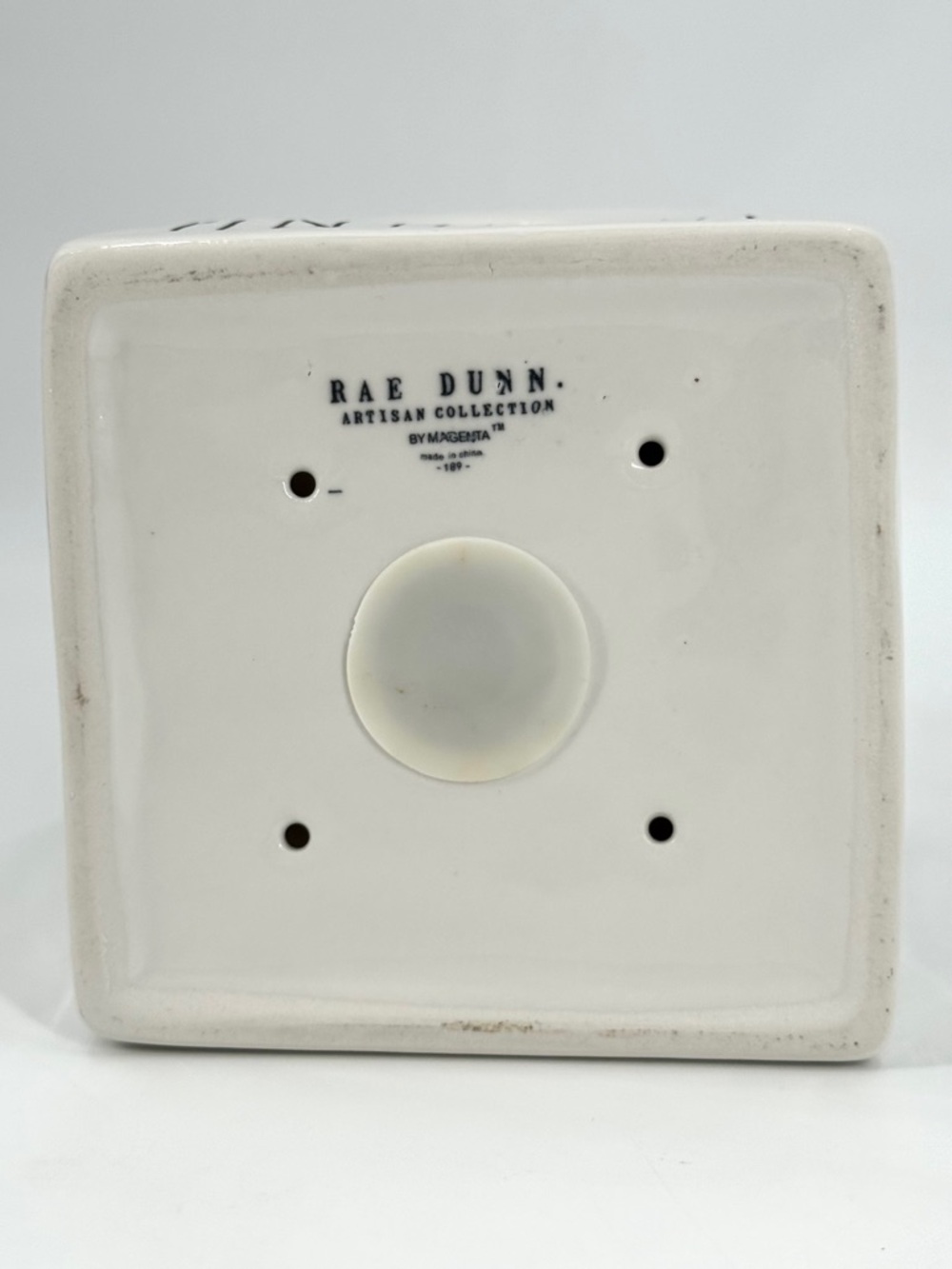 NWT Rae Dunn “PENTHOUSE" Ceramic Bird Feeder - Picture 10 of 10